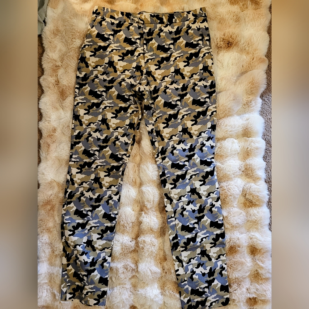 Custom Made Camo Pants Sz 6